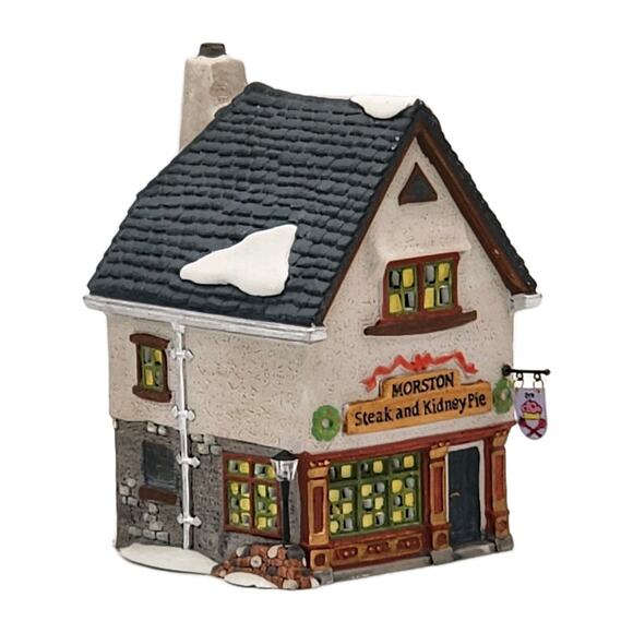Dept 56 Morston Steak and Kidney Pie Dickens Village VTG 1995 Original Open Box - Picture 3 of 16